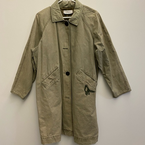 khaki jacket - Picture 1 of 2